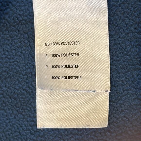 The North Face Women's TKA100 Fleece Quarter Zip Pullover Teal Light Blue Size L - Picture 6 of 7